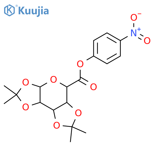 4-nitrophenyl 4,4,11,11-tetramethyl-3,5,7,10,12-pentaoxatricyclo7.3.0.0^{2,6}dodecane-8-carboxylate structure