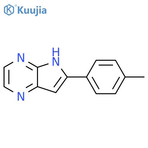 4H-Pyrrolo[2,3-b]pyrazine, 6-(4-methylphenyl)- structure