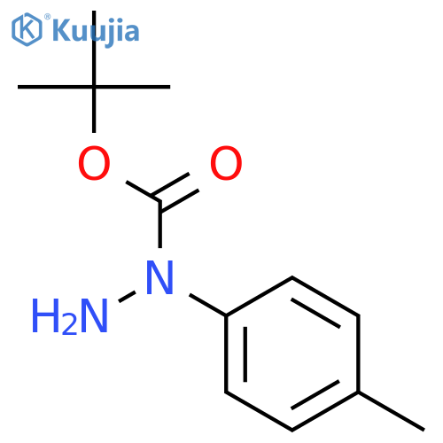 N-(4-methylphenyl)(tert-butoxy)carbohydrazide structure