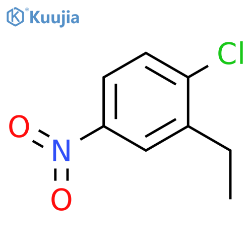 1-chloro-2-ethyl-4-nitrobenzene structure