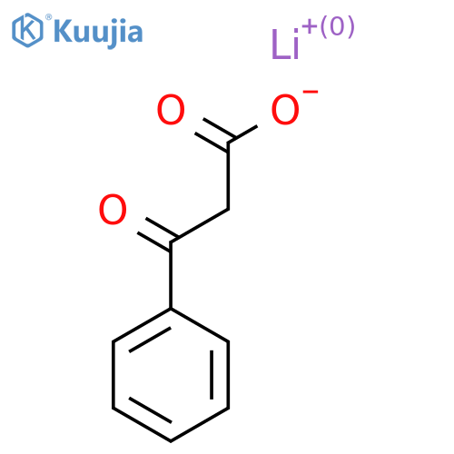 Lithium 3-oxo-3-phenylpropanoate structure