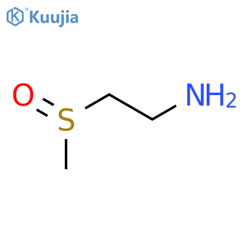 2-(Methylsulfinyl)ethanamine structure