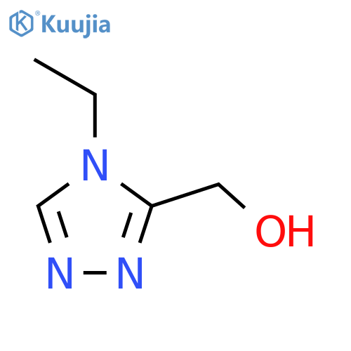 (4-Ethyl-4H-1,2,4-triazol-3-yl)methanol structure