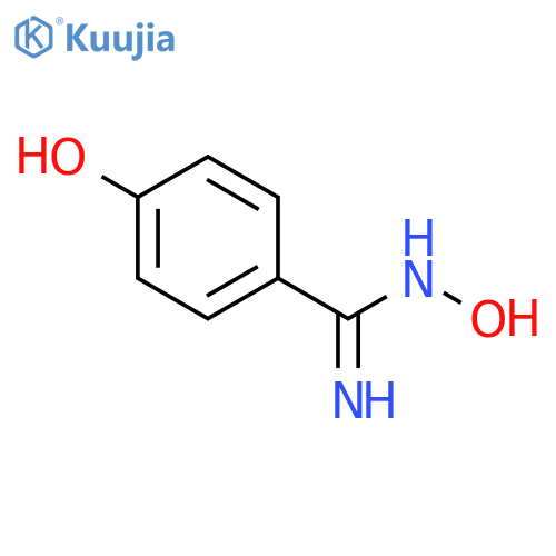 4-Hydroxybenzamidine Oxime structure