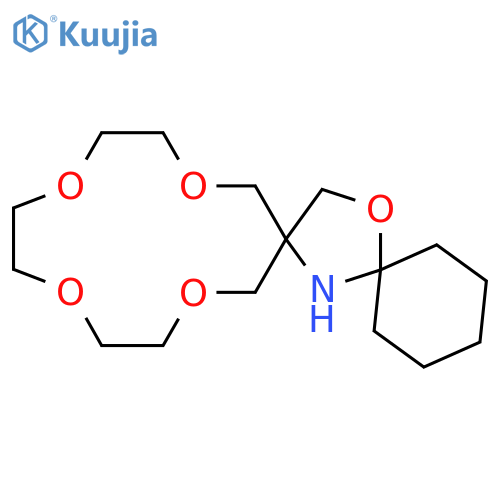 10,13,16,19,22-Pentaoxa-7-azadispiro[5.1.12.2]docosane structure
