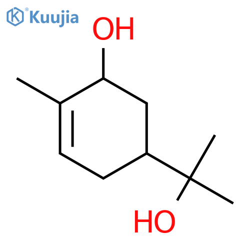 5-(2-Hydroxypropan-2-yl)-2-methylcyclohex-2-enol structure