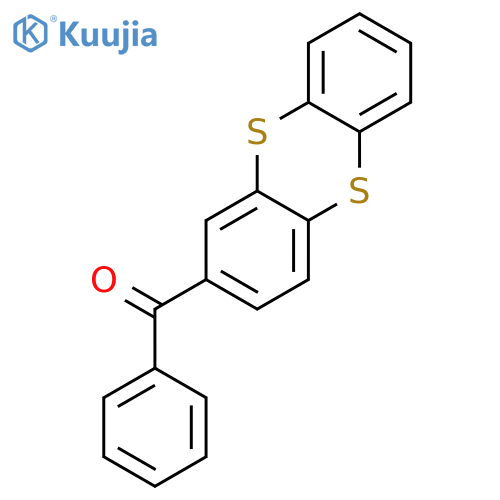 Methanone, phenyl-2-thianthrenyl- structure