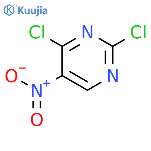 2,4-Dichloro-5-nitropyrimidine structure