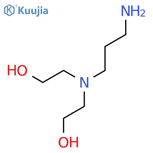 N-(3-Aminopropyl)diethanolamine structure