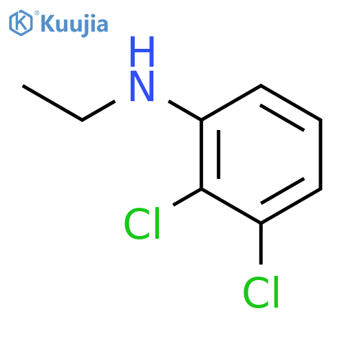 (2,3-Dichloro-phenyl)-ethyl-amine structure