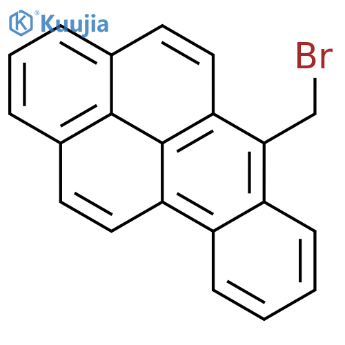 6-bromomethylbenzo(a)pyrene structure