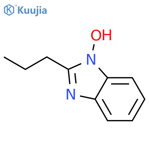 1H-Benzimidazole,1-hydroxy-2-propyl-(9CI) structure