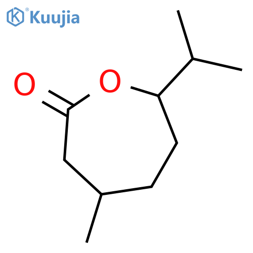 2-Oxepanone,4-methyl-7-(1-methylethyl)- structure