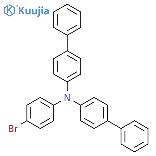 N,N-Bis(4-biphenylyl)-N-(4-bromophenyl)amine structure