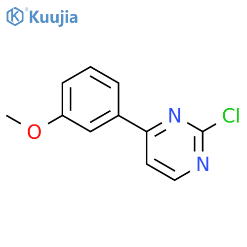 2-Chloro-4-(3-methoxyphenyl)pyrimidine structure
