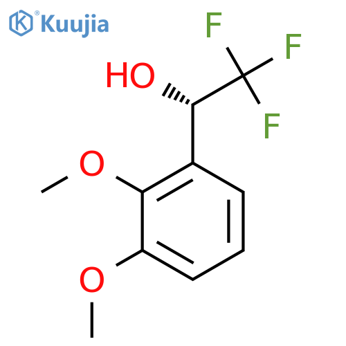 (1S)-1-(2,3-dimethoxyphenyl)-2,2,2-trifluoroethan-1-ol structure