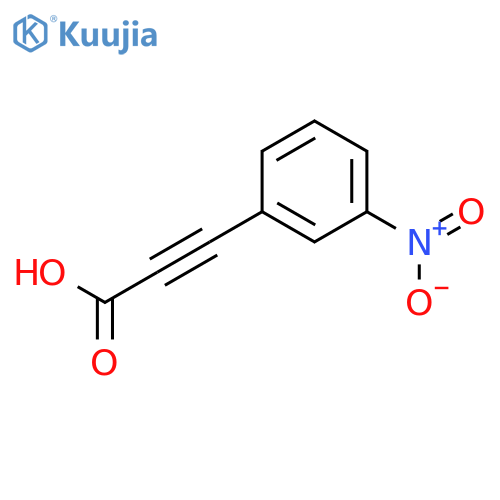 (3-Nitrophenyl)-propynoic Acid structure