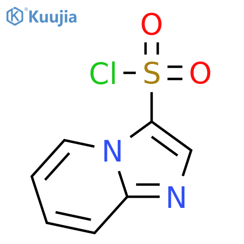 Imidazo[1,2-a]pyridine-3-sulfonyl chloride structure