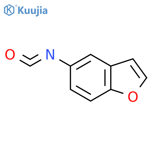 5-isocyanato-1-benzofuran structure