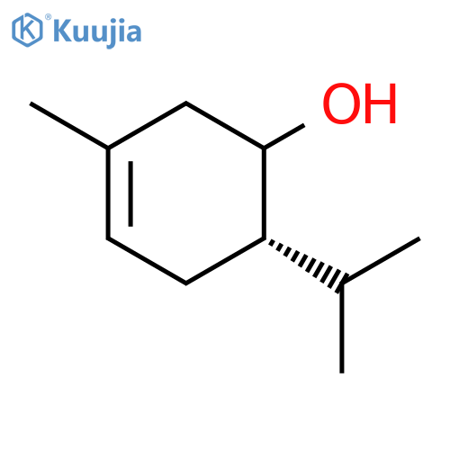 3-Cyclohexen-1-ol,3-methyl-6-(1-methylethyl)-,(6S)-(9CI) structure