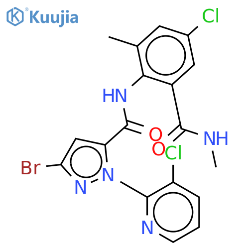 Chlorantraniliprole structure