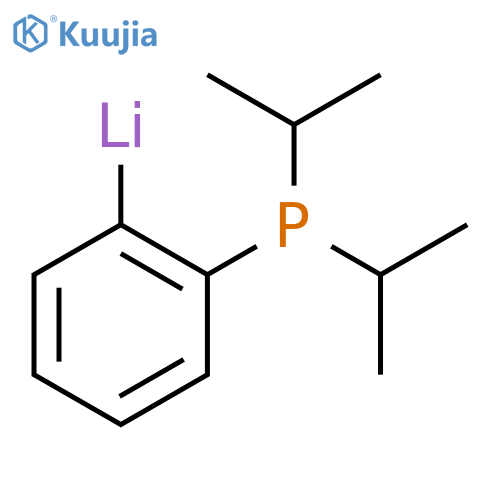 Lithium, [2-[bis(1-methylethyl)phosphino]phenyl]- structure