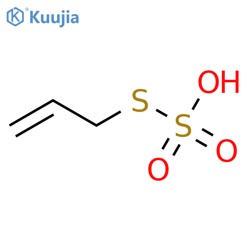 S-2-Propenyl thiosulfate structure