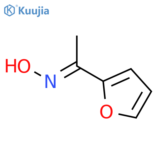 (1Z)-1-(2-Furyl)ethanone oxime structure
