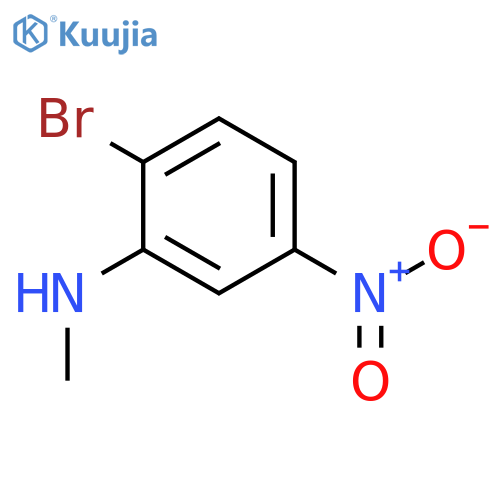 2-bromo-N-methyl-5-nitroaniline structure