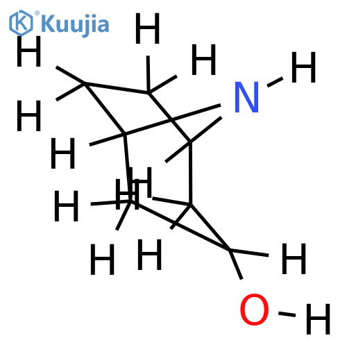 exo-8-azabicyclo[3.2.1]octan-3-ol structure