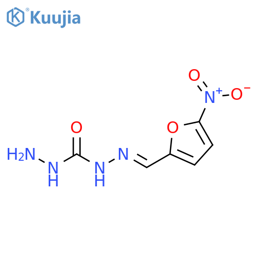 CARBONIC DIHYDRAZIDE, [(5-NITRO-2-FURANYL)METHYLENE]- structure