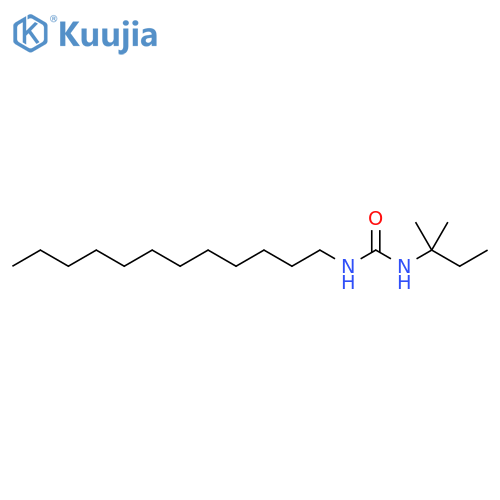 Urea, N-(1,1-dimethylpropyl)-N'-dodecyl- structure
