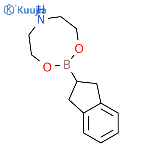 2-Indanylboronic acid diethanolamine cyclic ester structure