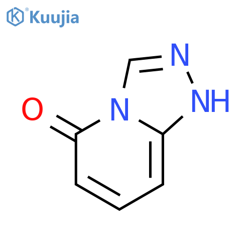 1,2,4-Triazolo[4,3-a]pyridin-5(1H)-one(9CI) structure