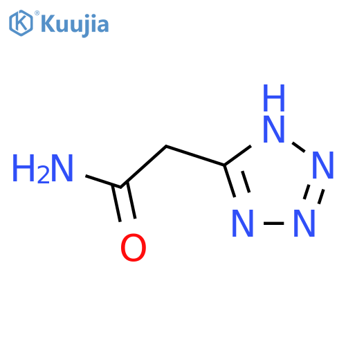 2-(1H-1,2,3,4-tetrazol-5-yl)acetamide structure