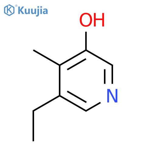 5-ethyl-4-methyl-3-Pyridinol structure