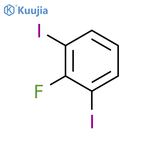Benzene, 2-fluoro-1,3-diiodo- structure