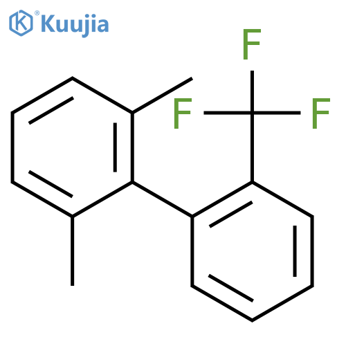 1,1'-Biphenyl, 2,6-dimethyl-2'-(trifluoromethyl)- structure