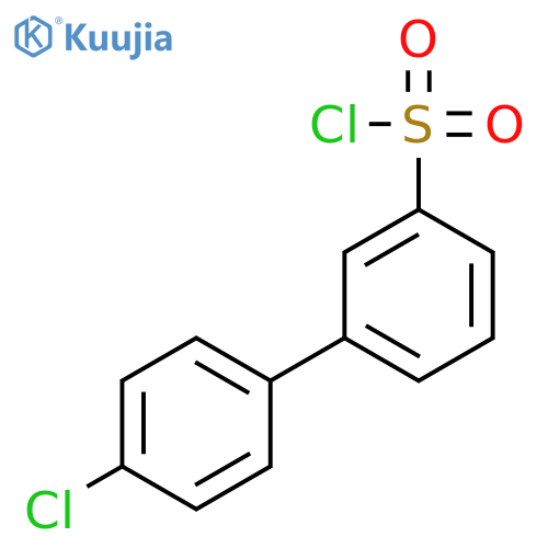 4'-chloro-1,1'-biphenyl-3-sulfonyl chloride structure