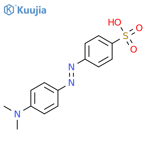 Benzenesulfonic acid,4-[2-[4-(dimethylamino)phenyl]diazenyl]- structure
