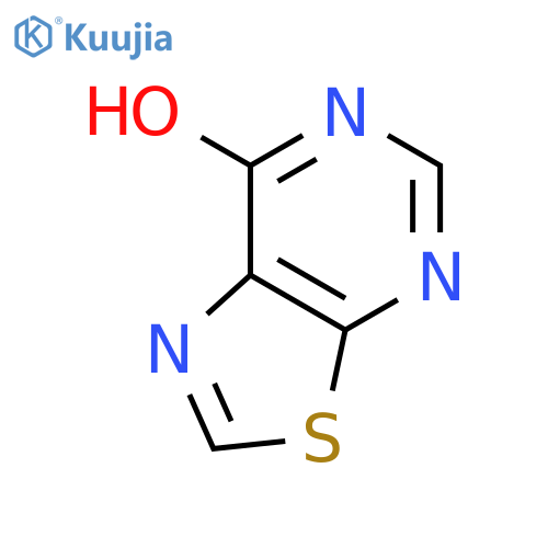 4H,7H-1,3thiazolo5,4-dpyrimidin-7-one structure