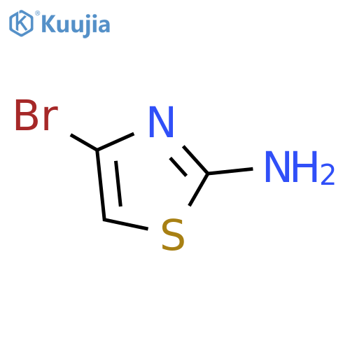 4-Bromo-2-thiazolamine structure