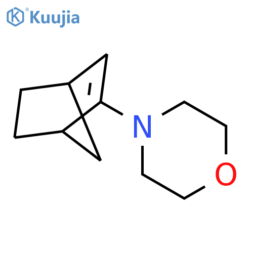 Morpholine, 4-bicyclo[2.2.1]hept-2-en-2-yl- structure