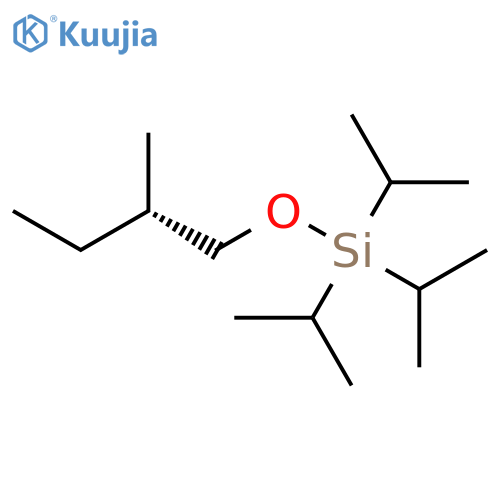 Silane, [(2S)-2-methylbutoxy]tris(1-methylethyl)- structure