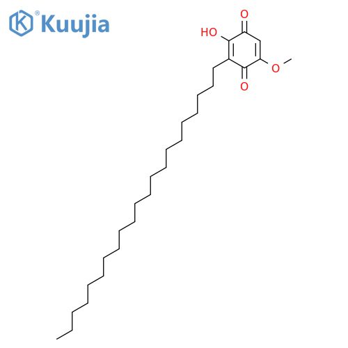 2,5-Cyclohexadiene-1,4-dione, 3-heneicosyl-2-hydroxy-5-methoxy- structure