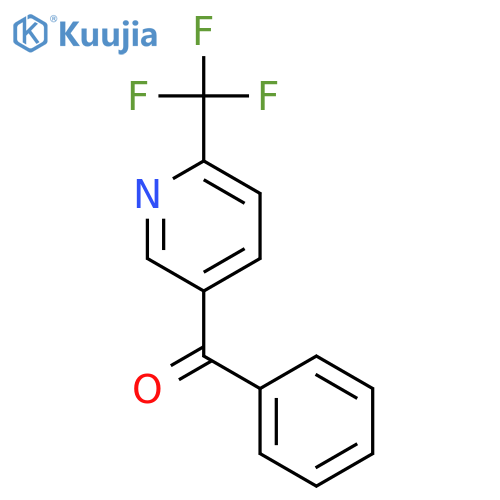 METHANONE, PHENYL[6-(TRIFLUOROMETHYL)-3-PYRIDINYL]- structure