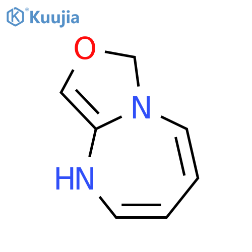 1H,7H-Oxazolo[3,4-a][1,3]diazepine(9CI) structure