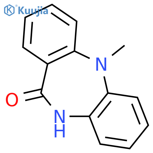 5,10-Dihydro-5-methyl-11H-dibenzob,e1,4diazepin-11-one structure