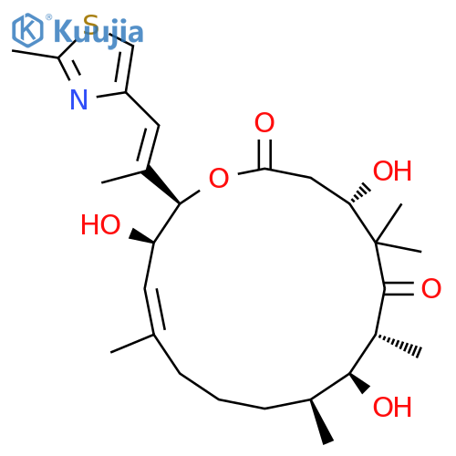 14-Hydroxyepothilone D structure