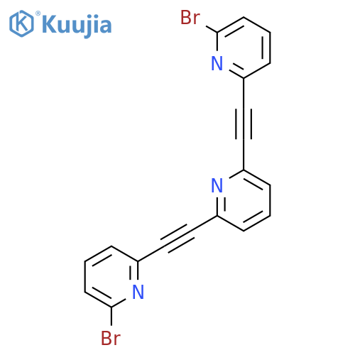 Pyridine, 2,6-bis[(6-bromo-2-pyridinyl)ethynyl]- structure